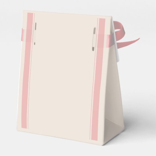 Little Bud Floral Hand Lettering Thank You Geschenkschachtel (Rückseite)