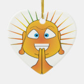 little buddha keramikornament (Vorne)