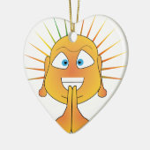 little buddha keramikornament (Links)