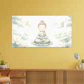 Little Buddha Leinwanddruck (Insitu (Wohnzimmer))