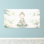 Little Buddha Leinwanddruck (Insitu (Holzboden))