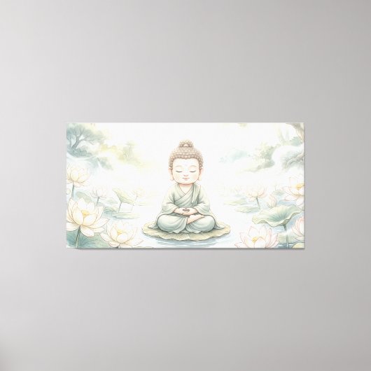 Little Buddha Leinwanddruck (Vorderseite)