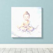 Little Buddha Leinwanddruck (Insitu (Holzboden))