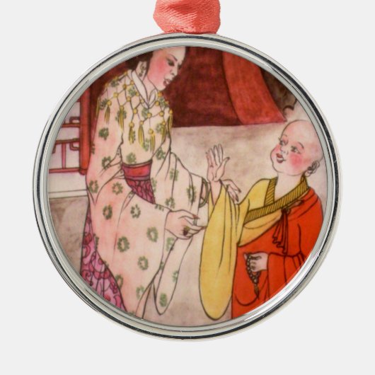Little Buddhist Monk Ornament (Vorne)