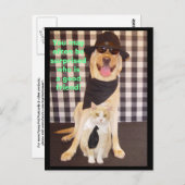 Little Buddy Postkarte (Vorne/Hinten)