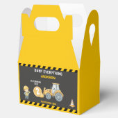 "Little Builder– Construction Truck 2nd Birthday Geschenkschachtel (Geöffnet)