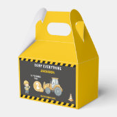 "Little Builder– Construction Truck 2nd Birthday Geschenkschachtel (Vorderseite)