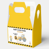 "Little Builder– Construction Truck 3rd Birthday Geschenkschachtel (Geöffnet)