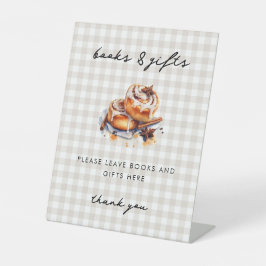 Little Bun in the Oven Baby Shower Diaper Raffle  Sockelschild