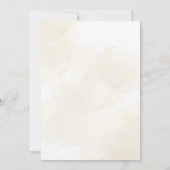 Little Bun in the Oven Bakery Baby Shower Einladung (Rückseite)