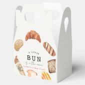 Little Bun in the Oven Bakery Pastries Baby Shower Geschenkschachtel (Geöffnet)