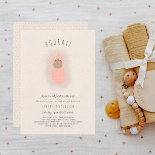 Little Bundle Girl Dusche Einladung