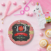 "Little Bundle of Joy" Weihnachtsdusche Pappteller (Party)