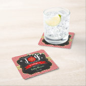 "Little Bundle of Joy" Weihnachtsdusche Rechteckiger Pappuntersetzer (Vor Ort)