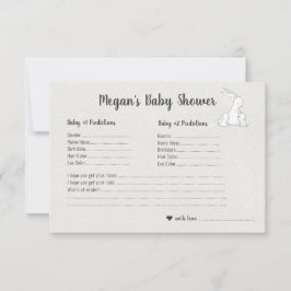 Little Bunnies | Twins Baby Shooting Game Einladung