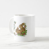 Little Bunnies Weihnachten Kaffeetasse (Vorderseite Links)