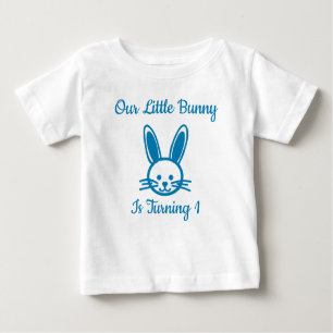 Little Bunny 1. Geburtstag Baby T-shirt