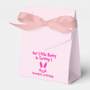 Little Bunny 1. Geburtstag Geschenkschachtel