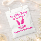 Little Bunny 1. Geburtstag Geschenktütchen (Ausgeschnitten)