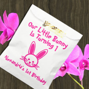 Little Bunny 1. Geburtstag Geschenktütchen