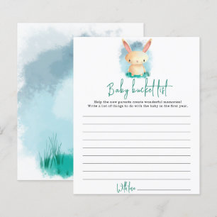 Little Bunny Baby Eimer Liste