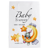 Little Bunny Baby Showbeutel Mittlere Geschenktüte (Rückseite)