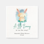 Little Bunny - Babydusche Serviette (Vorderseite)