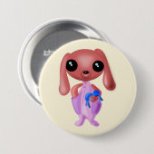 Little Bunny Button - Ihre Farbe (Vorne & Hinten)