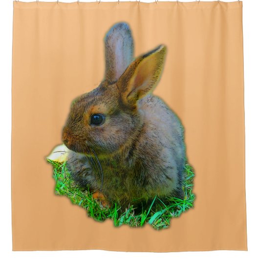 Little Bunny Duschvorhang (Vorderseite)