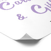 Little Bunny Easter Baby Showkarten & Geschenkguts Poster (Ecke)