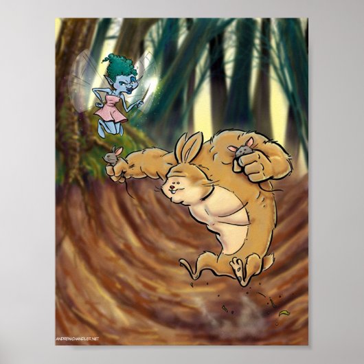 Little Bunny Fufu Poster (Vorne)