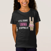 Little Bunny is Hopping by Niedlich Osterhase T-Shirt (Vorderseite)