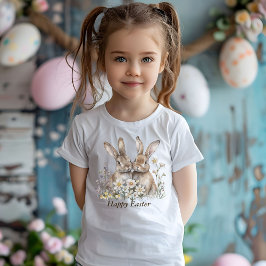 Little Bunny Kids Personalisiert T-Shirt
