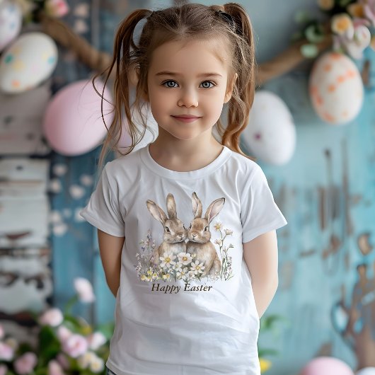 Little Bunny Kids Personalisiert T-Shirt