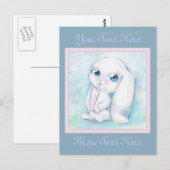 Little Bunny Postcard Postkarte (Vorne/Hinten)