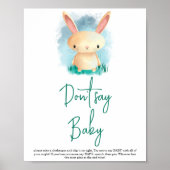 Little Bunny - Sag nicht, Baby Poster (Vorne)