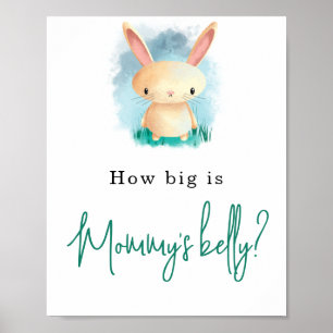 Little Bunny - Wie groß ist Mama's Bauch? Poster