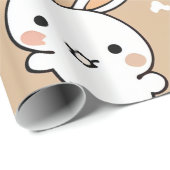 Little Bunny Wrapping Paper Geschenkpapier (Rolleneckpunkt)