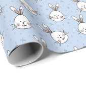 Little Bunny Wrapping Paper Geschenkpapier (Rolleneckpunkt)