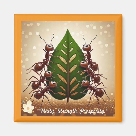 "Little but Mighty" Magnet (Vorne)