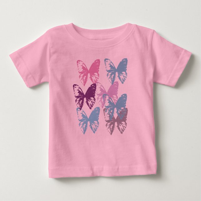 Little butterflies tshirt for baby (Vorderseite)