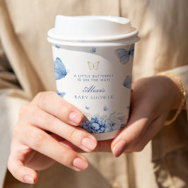 Little Butterfly Boy Baby Dusche Pappbecher