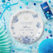 Little Butterfly Boy Baby Dusche Pappteller (Party)