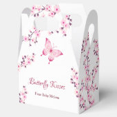 Little Butterfly Cherry Blossom Babydusche Geschenkschachtel (Geöffnet)