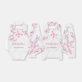Little Butterfly Cherry Blossom Babydusche Geschenkschachtel (Ungefaltet)