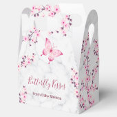 Little Butterfly Cherry Blossom Babydusche Geschenkschachtel (Geöffnet)