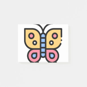 Little Butterfly Post-it Klebezettel