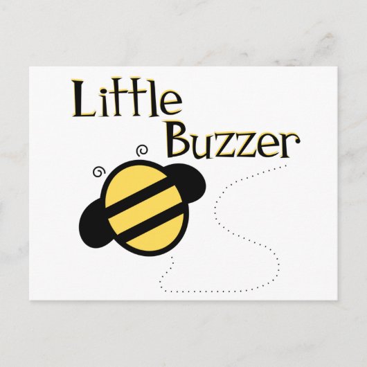 Little Buzzer Postkarte (Vorderseite)