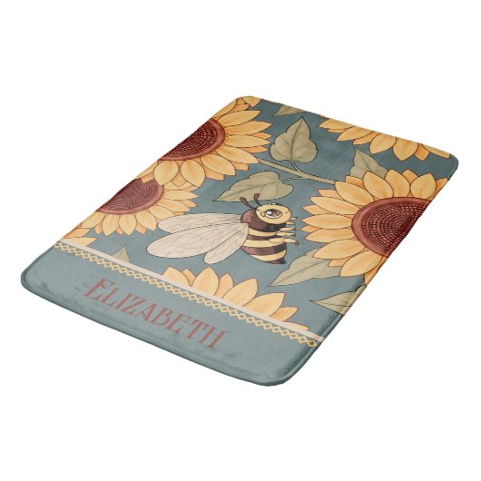 Little Buzzers Badematte (Schrägansicht)