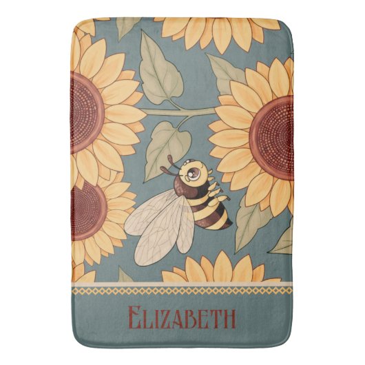 Little Buzzers Badematte (Vorderseite Vertikal)